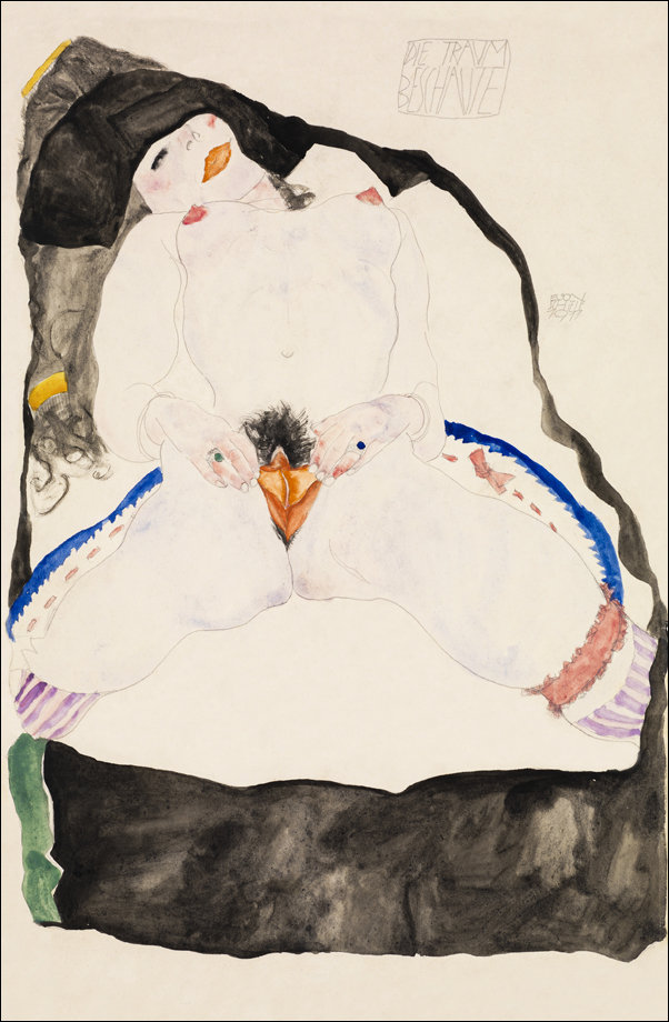Galeria Plakatu, Plakat, Observed in a Dream, Egon Schiele, 42x59,4 cm