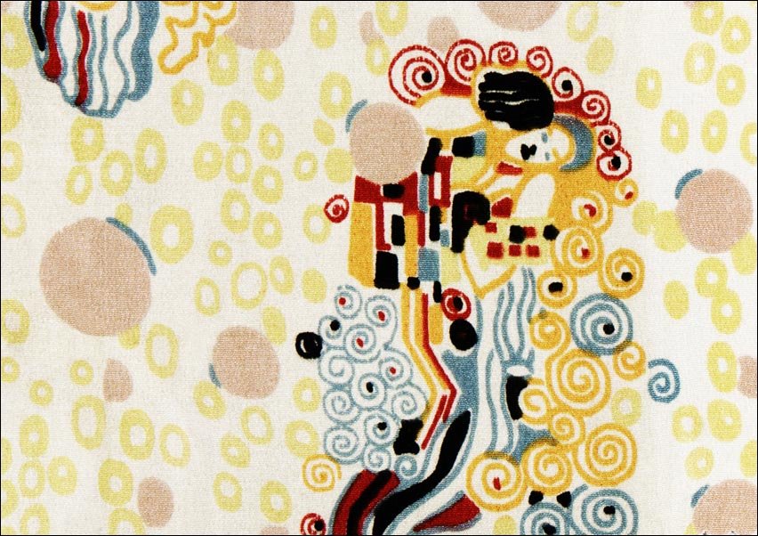 Galeria Plakatu, Plakat, Textile sample, Gustav Klimt, 100x70 cm