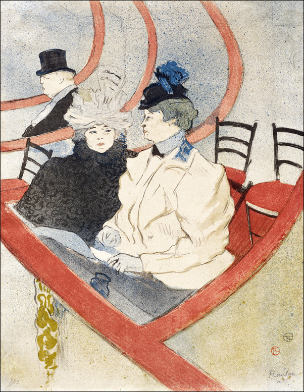 Galeria Plakatu, Plakat, Boxin the Grand Tier, Henri De Toulouse-Lautrec, 50x70 cm