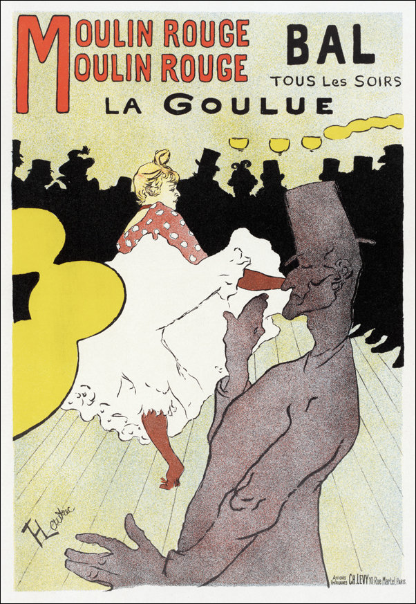Galeria Plakatu, Plakat, Affiche pour le Moulin Rouge 