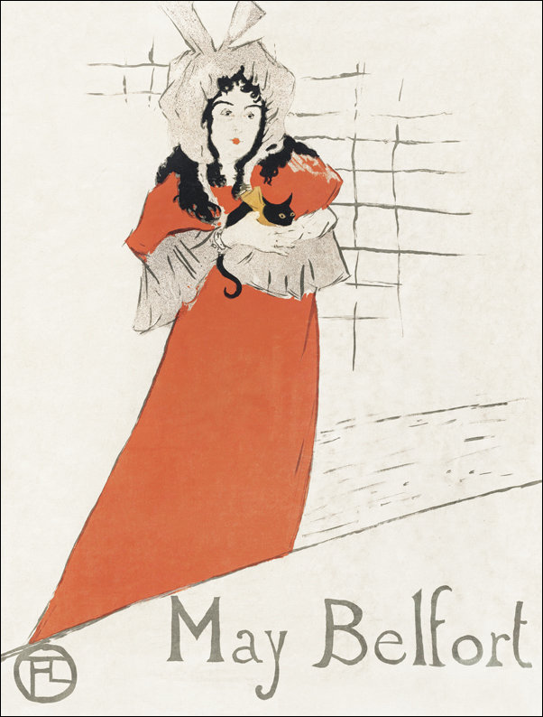 Galeria Plakatu, Plakat, May Belfort, Henri De Toulouse-Lautrec, 70x100 cm