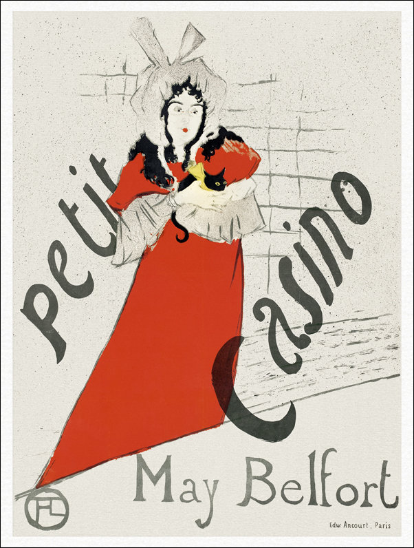 Galeria Plakatu, Plakat, May Belfort, Henri De Toulouse-Lautrec, 70x100 cm