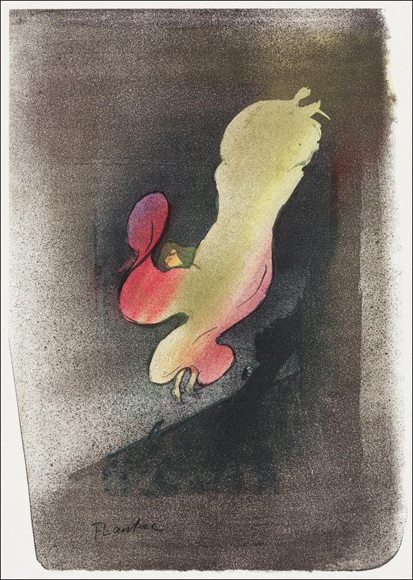 Galeria Plakatu, Plakat, Miss Loïe Fuller, Henri De Toulouse-Lautrec, 61x91,5 cm