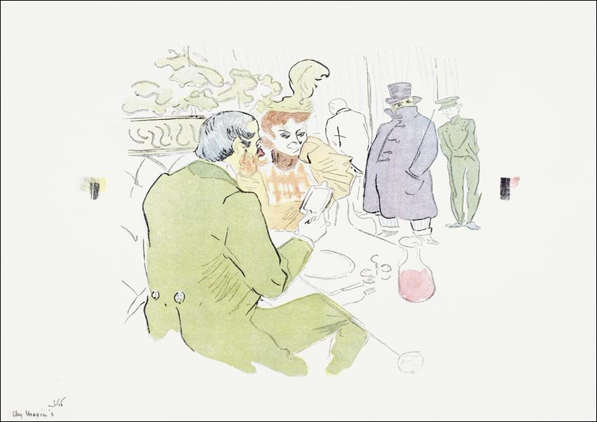 Galeria Plakatu, Plakat, Snobbery, Henri De Toulouse-Lautrec, 70x50 cm