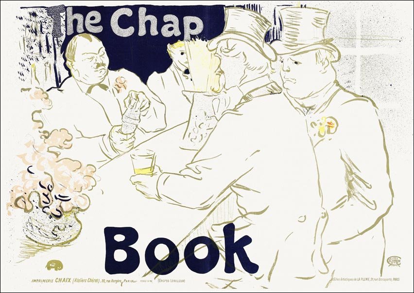 Galeria Plakatu, Plakat, The Chap / Book, Henri De Toulouse-Lautrec, 50x40 cm