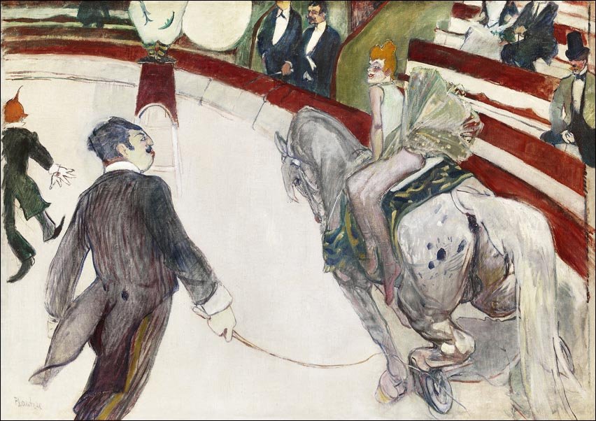 Galeria Plakatu, Plakat, Equestrienne, Henri De Toulouse-Lautrec, 40x30 cm
