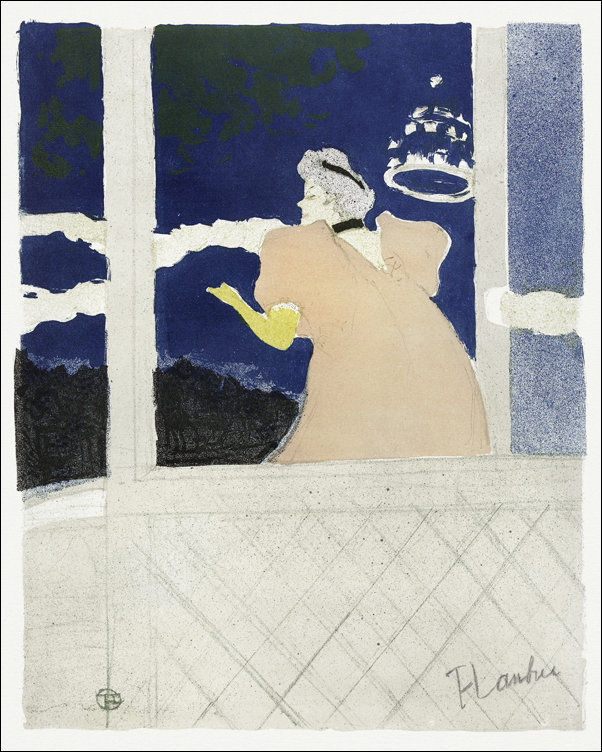 Galeria Plakatu, Plakat, Aux Ambassadeurs, Henri De Toulouse-Lautrec, 30x40 cm