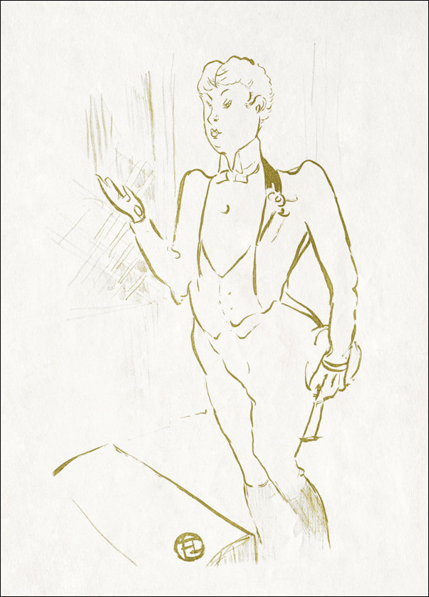 Galeria Plakatu, Plakat, Mary Hamilton, Henri De Toulouse-Lautrec, 61x91,5 cm