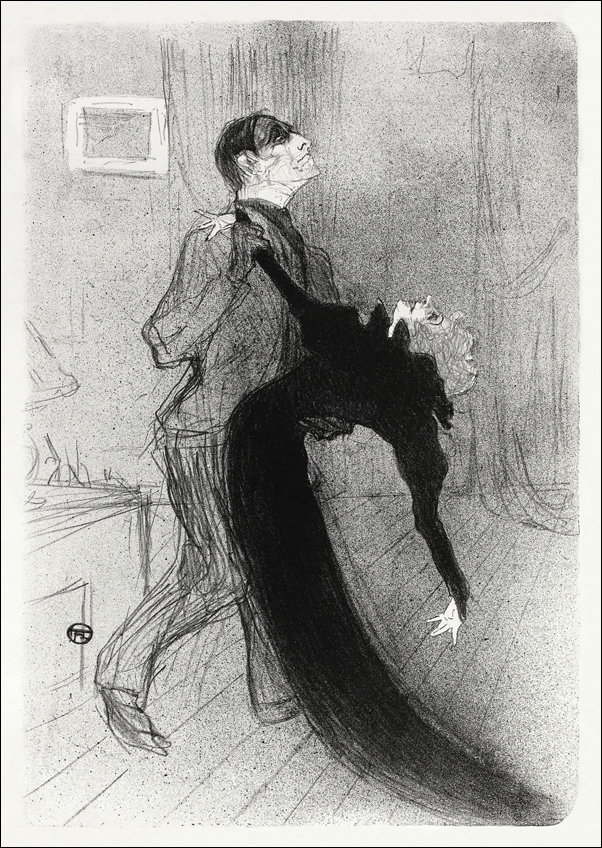 Galeria Plakatu, Plakat, The Fainting Fit, Henri De Toulouse-Lautrec, 61x91,5 cm