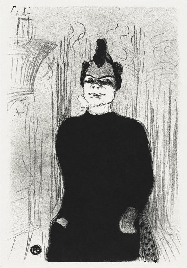 Galeria Plakatu, Plakat, At the Gaieté Rochechouart: Nicolle, Henri De Toulouse-Lautrec, 30x40 cm