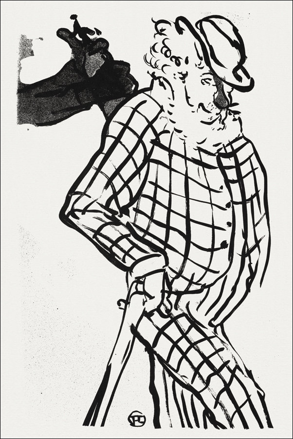 Galeria Plakatu, Plakat, Le Café-concert, Henri De Toulouse-Lautrec, 30x40 cm