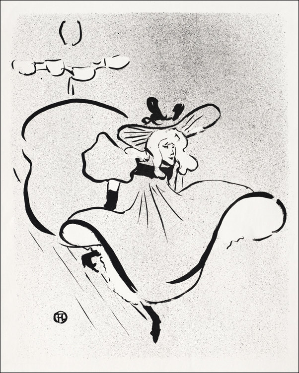 Galeria Plakatu, Plakat, Jane Avril, Henri De Toulouse-Lautrec, 61x91,5 cm