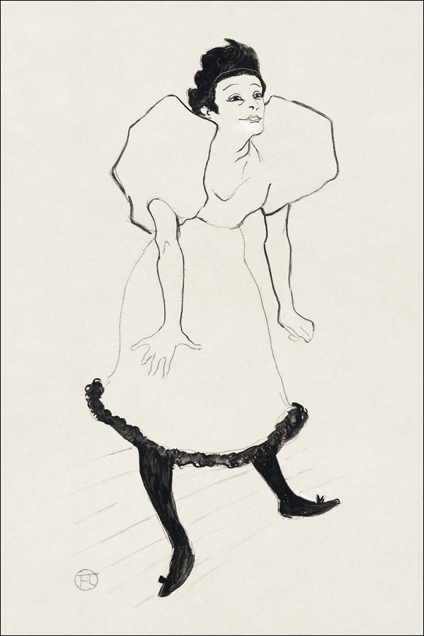Galeria Plakatu, Plakat, Study, Henri De Toulouse-Lautrec, 30x40 cm