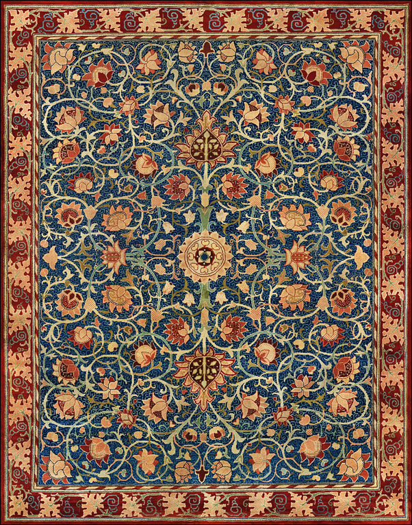 Galeria Plakatu, Plakat, Holland Park Carpet, William Morris, 50x70 cm
