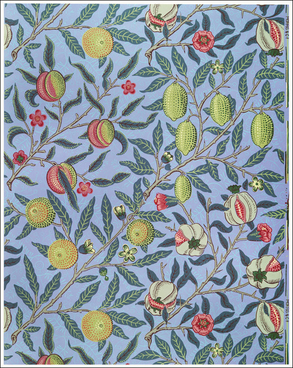Galeria Plakatu, Plakat, Fruit or Pomegranate, William Morris, 29,7x42 cm