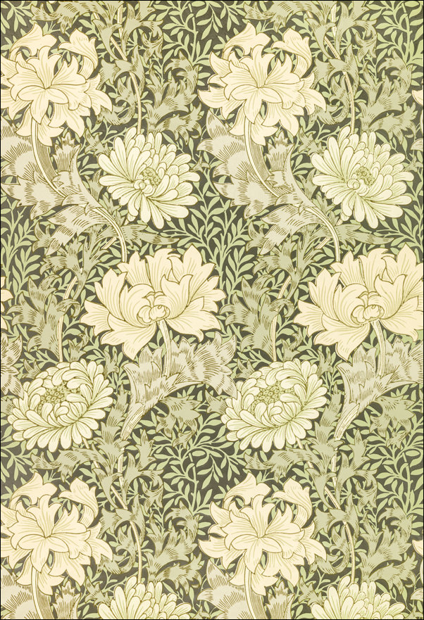 Galeria Plakatu, Plakat, Chrysanthemum pattern, William Morris, 61x91,5 cm