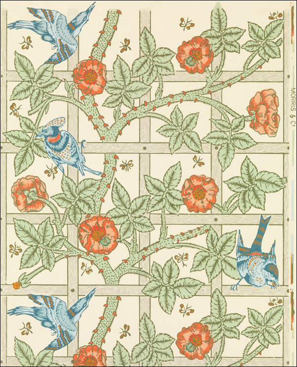 Galeria Plakatu, Plakat, Trellis, William Morris, 30x40 cm