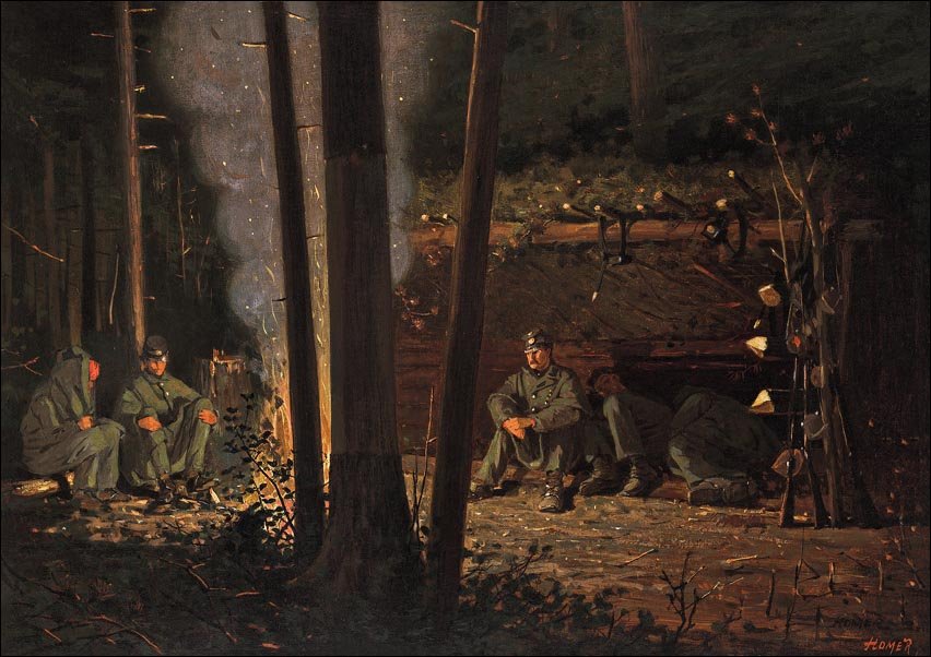 Galeria Plakatu, Plakat, In Front of Yorktown, Winslow Homer, 42x29,7 cm