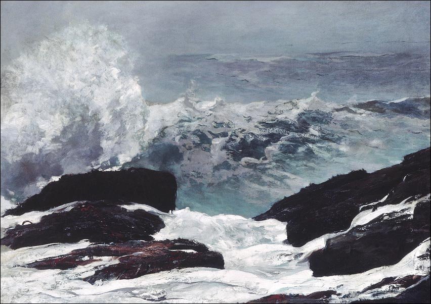 Galeria Plakatu, Plakat, Northeaster, Winslow Homer, 80x60 cm