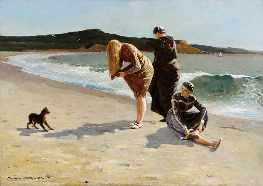 Galeria Plakatu, Plakat, Eagle Head, Manchester, Massachusetts, Winslow Homer, 29,7x21 cm