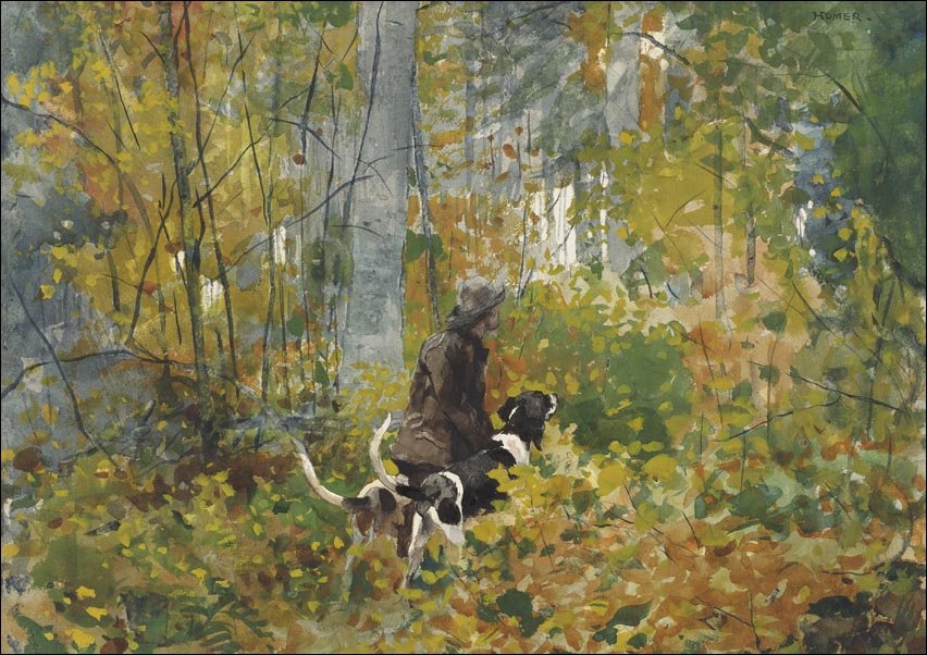 Galeria Plakatu, Plakat, On the Trail, Winslow Homer, 60x40 cm