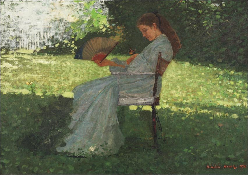 Galeria Plakatu, Plakat, The Butterfly, Winslow Homer, 70x50 cm