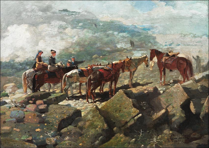 Galeria Plakatu, Plakat, Mount Washington, Winslow Homer, 84,1x59,4 cm