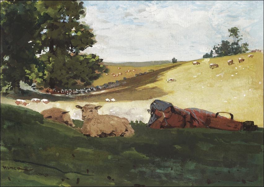Galeria Plakatu, Plakat, Warm Afternoon, Winslow Homer, 100x70 cm