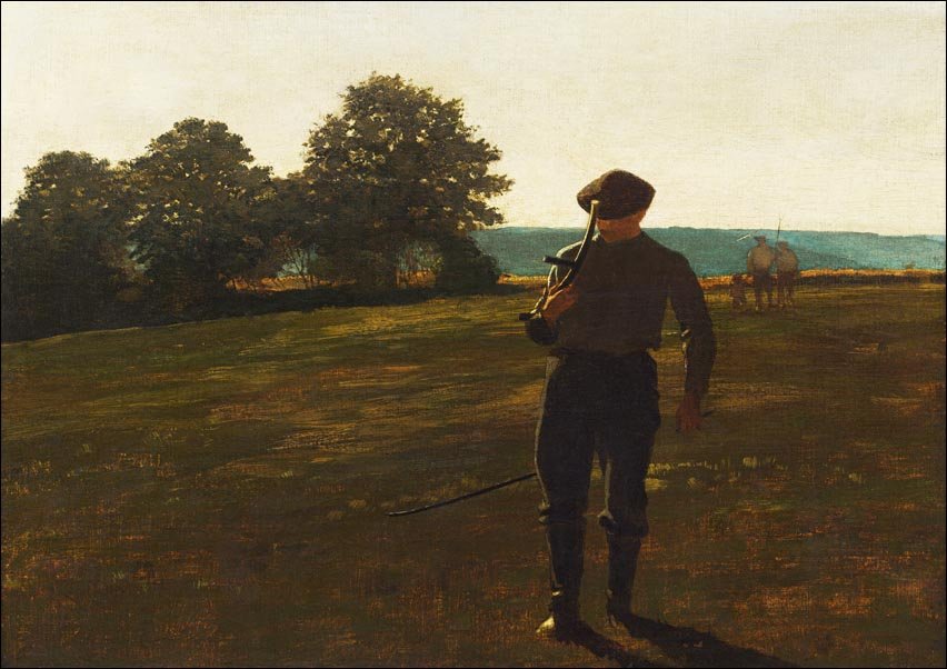 Galeria Plakatu, Plakat, Man with a Scythe, Winslow Homer, 91,5x61 cm