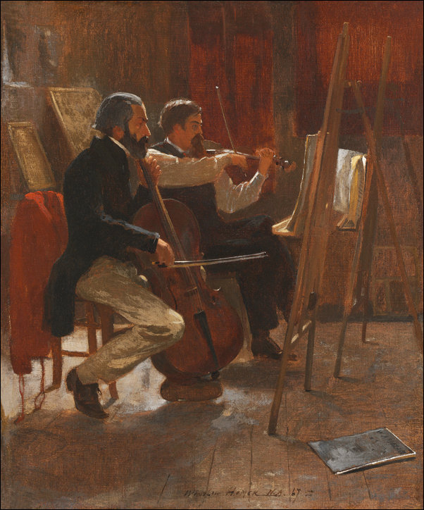 Galeria Plakatu, Plakat, The Studio, Winslow Homer, 50x70 cm