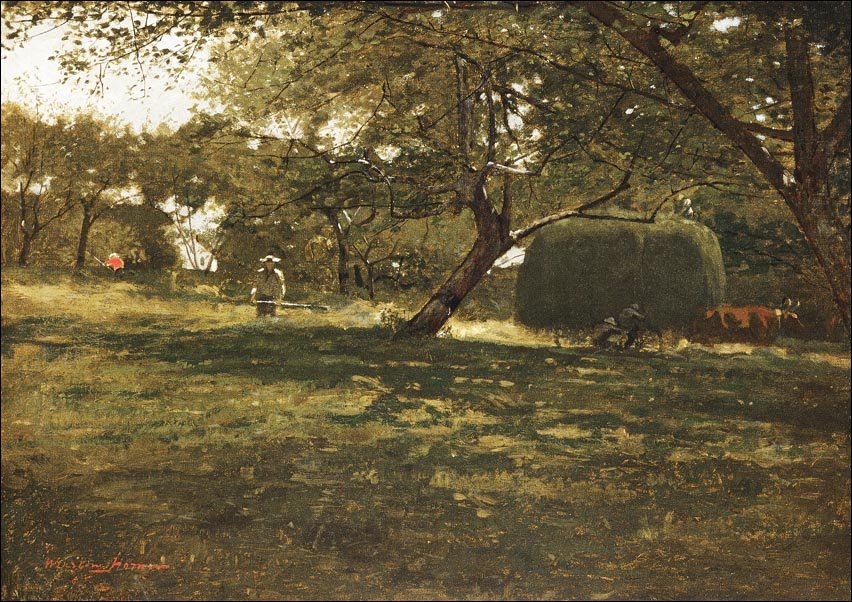 Galeria Plakatu, Plakat, Harvest Scene, Winslow Homer, 50x40 cm