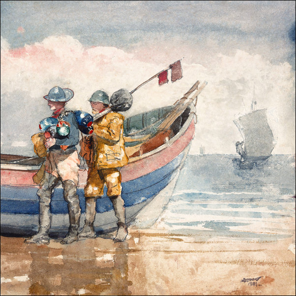 Galeria Plakatu, Plakat, The Return, Winslow Homer, 29,7x21 cm