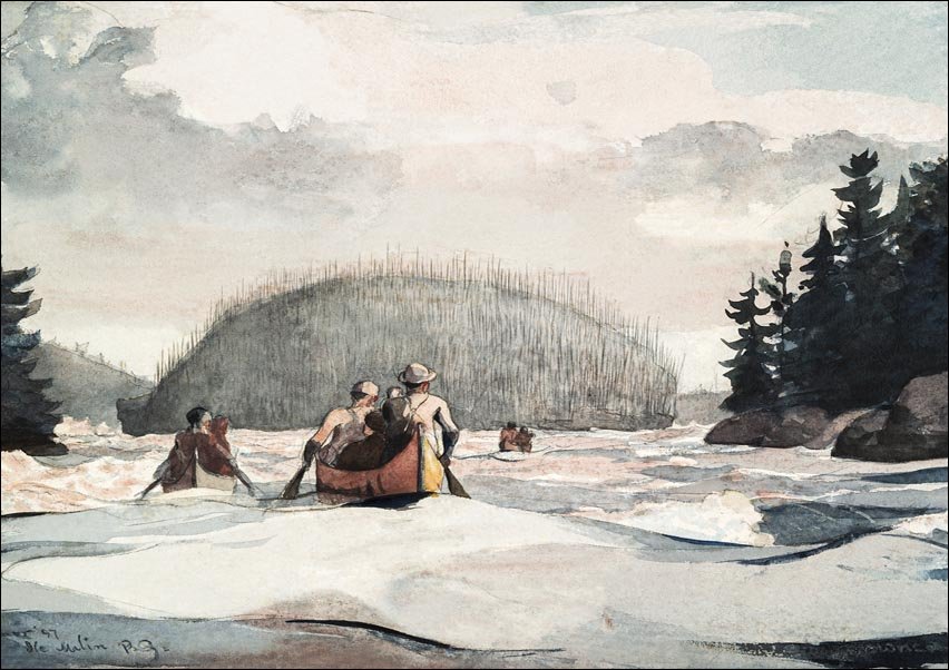 Galeria Plakatu, Plakat, Ile Malin, Winslow Homer, 42x29,7 cm
