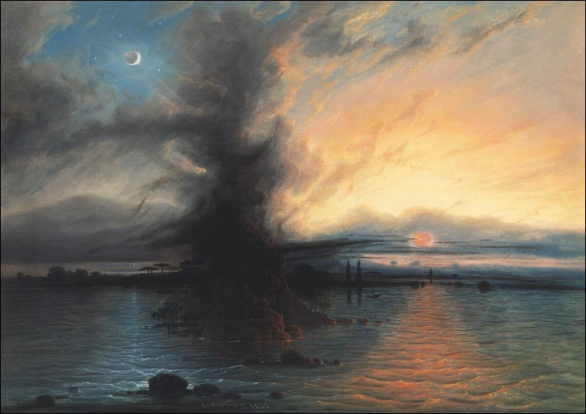 Galeria Plakatu, Plakat, The Rock of Salvation, Samuel Colman, 70x50 cm