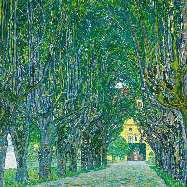 Galeria Plakatu, Plakat, Aleja w parku, Gustav Klimt, 40x40 cm