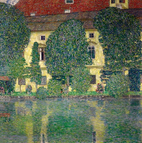 Galeria Plakatu, Plakat, Attersee, Gustav Klimt, 40x40 cm