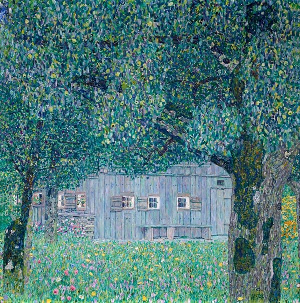 Galeria Plakatu, Plakat, Gospodarstwo rolne w górnej Austrii, Gustav Klimt, 40x40 cm
