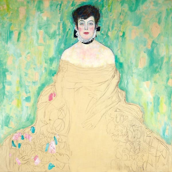 Galeria Plakatu, Plakat, Portret Amalie Zuckerkandl, Gustav Klimt, 40x40 cm