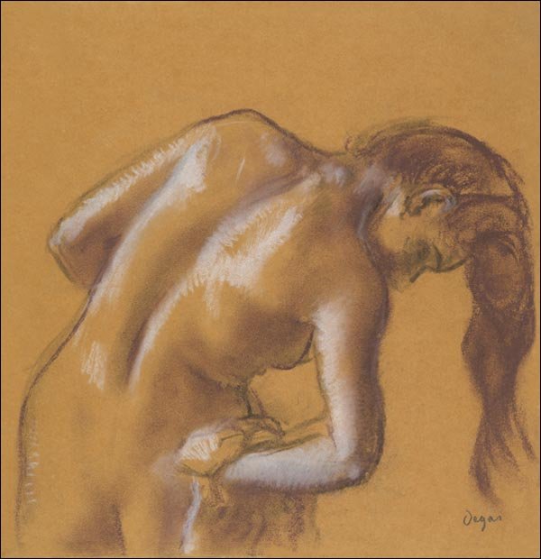 Galeria Plakatu, Plakat, Nude lady, Edgar Degas, 40x40 cm