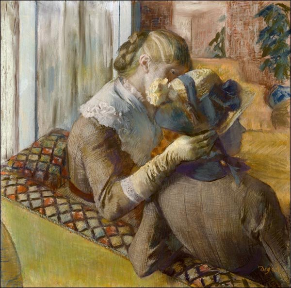 Galeria Plakatu, Plakat, At the Milliner’s, Edgar Degas, 40x40 cm