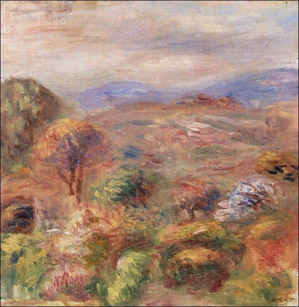 Galeria Plakatu, Plakat, Landscape, Pierre-Auguste Renoir, 40x40 cm