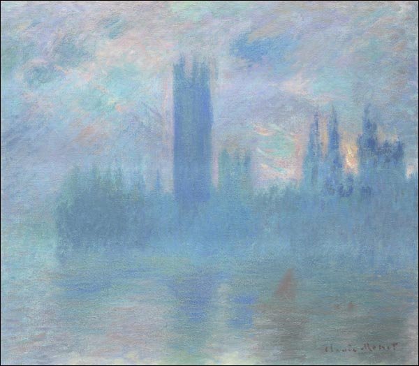 Galeria Plakatu, Plakat, Houses of Parliament, London, Claude Monet, 60x60 cm