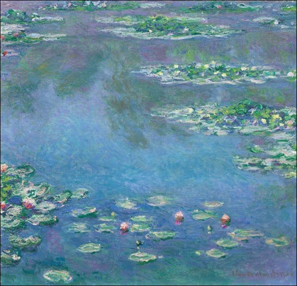 Galeria Plakatu, Plakat, Water Lilies, Claude Monet, 60x60 cm