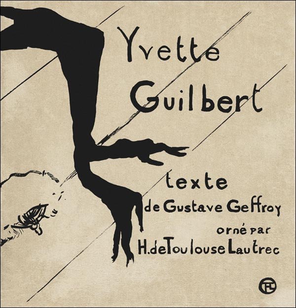 Galeria Plakatu, Plakat, Yvette Guilbert, Henri De Toulouse-Lautrec, 40x40 cm