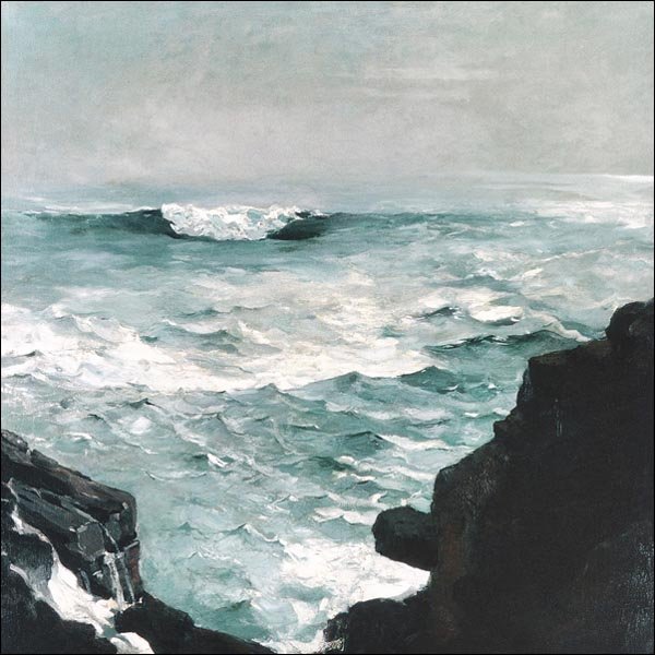 Galeria Plakatu, Plakat, Cannon Rock, Winslow Homer, 40x40 cm