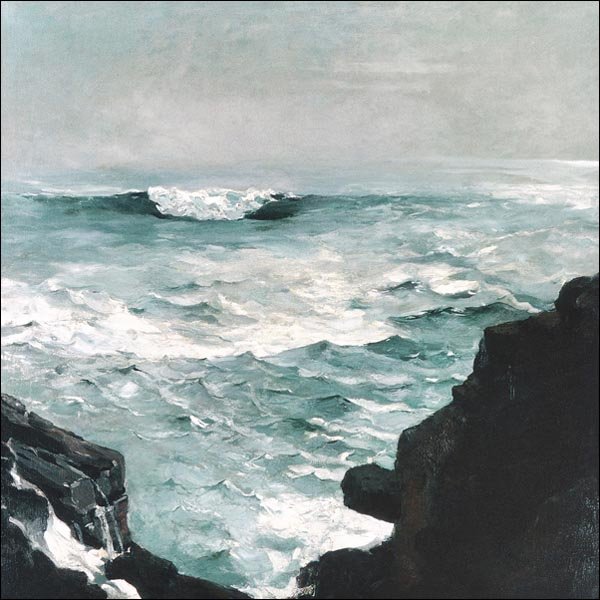 Galeria Plakatu, Plakat, Cannon Rock, Winslow Homer, 60x60 cm