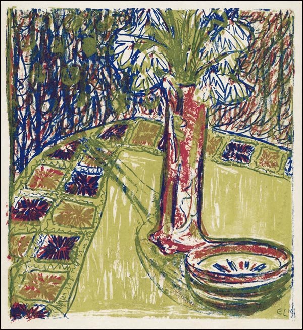 Galeria Plakatu, Plakat, Still Life, Ernst Ludwig Kirchner, 40x40 cm
