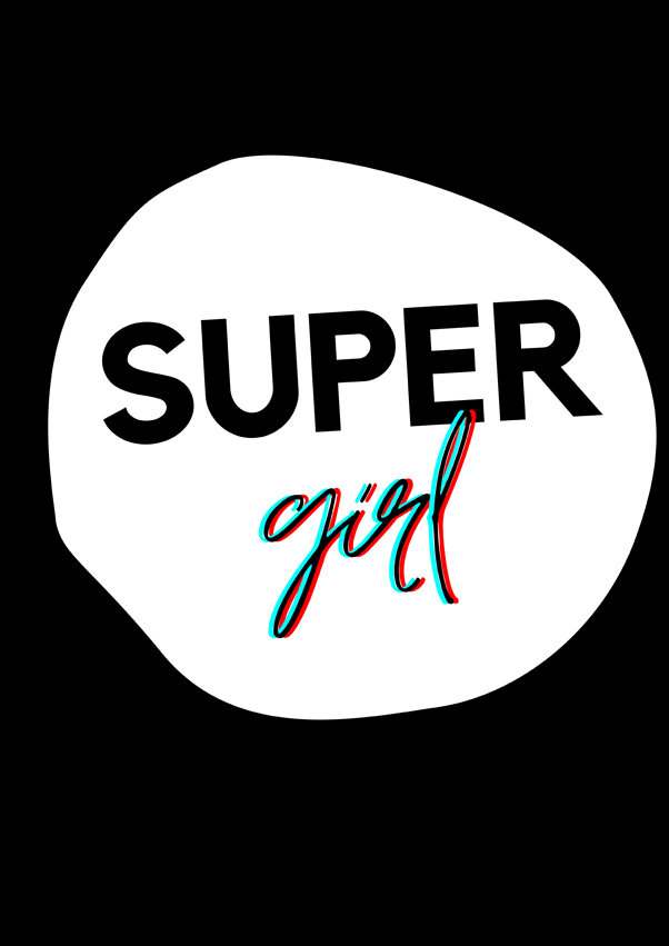 Galeria Plakatu, Plakat, super girl, 42x59,4 cm