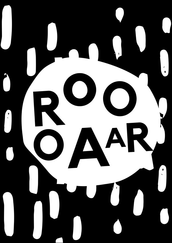 Galeria Plakatu, Plakat, roaaar, 61x91,5 cm