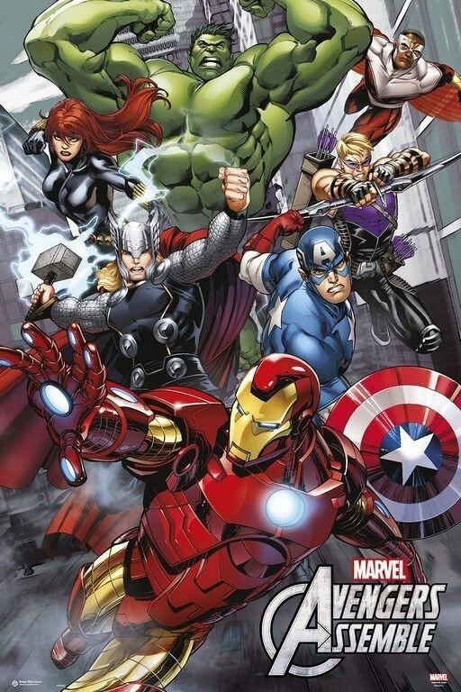 Galeria Plakatu, Marvel Avengers Assemble, 61x91,5 cm